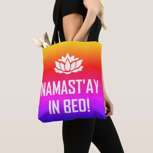 BOLSA TOTE NAMAST'AY NA CAMA! (Close Up)