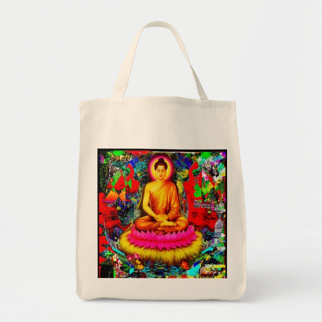 Bolsa Tote namaste - saco (Frente)
