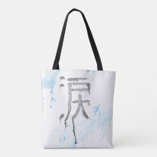 Bolsa Tote Namida (Lágrimas) Kanji