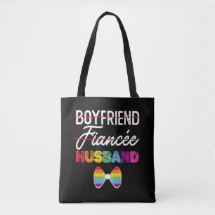 Bolsa Tote Namorado Noivo Marido Casamento Gay Noivo LGBTQ