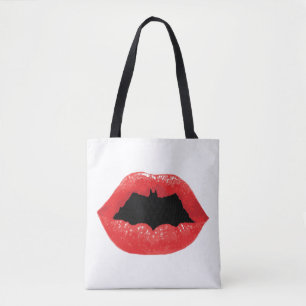 Bolsa Tote Namorados Batman   LÁBIOS