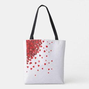 Bolsa Tote Namorados de Amor Vermelho