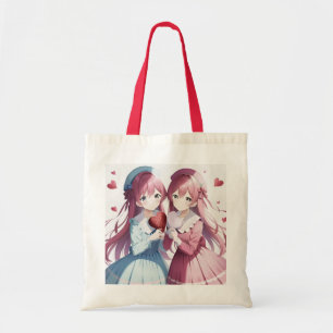 Bolsa Tote Namorados de anime