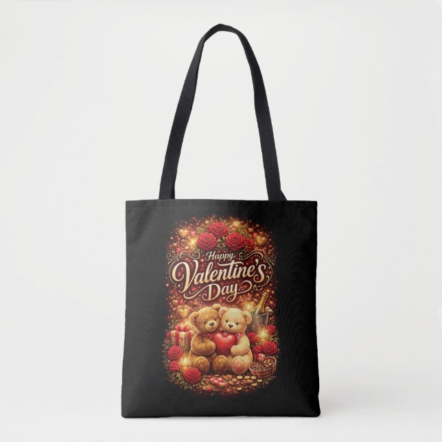 Bolsa Tote Namorados Para Sempre (Frente)