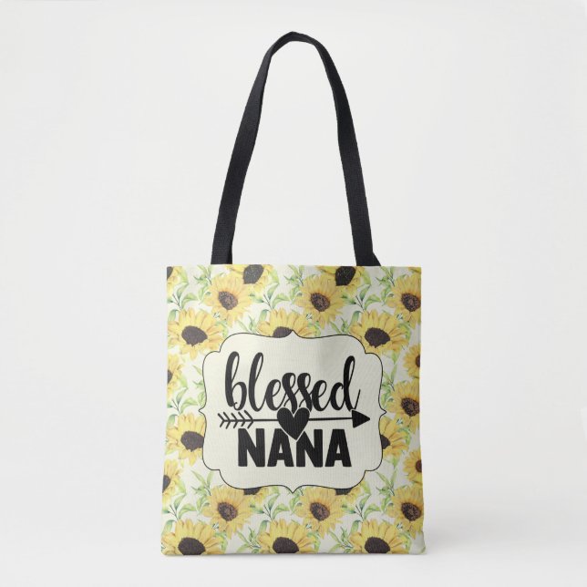 Bolsa Tote Nana Sunflower (Frente)