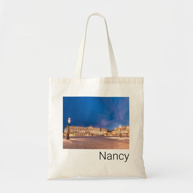 Bolsa Tote Nancy Place Stanislas Grand Est France Sunset (Frente)