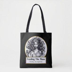 Bolsa Tote Não Antes do Café: As Crônicas de Musa Engraçada