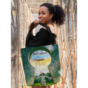 Bolsa Tote Não Chame Isso de Sonho, Chame de Plano