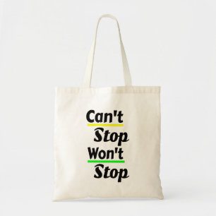 Bolsa Tote Não consigo parar não vai parar a vida dos diver