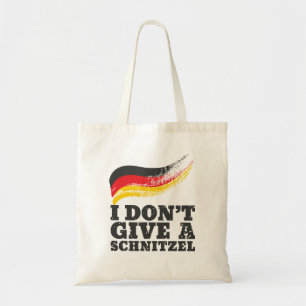 Bolsa Tote Não dê à Schnitzel a bandeira alemã Oktoberfest