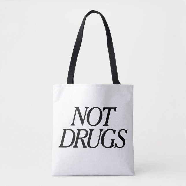 Bolsa Tote Não droga o saco para levar qualquer coisa mas (Frente)