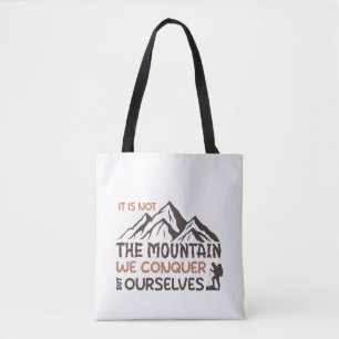 Bolsa Tote não é a montanha que conquistamos, mas a nós mesmo