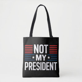 Bolsa Tote Não é meu presidente