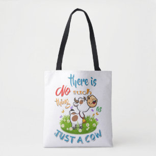 Bolsa Tote Não é só uma vaca.