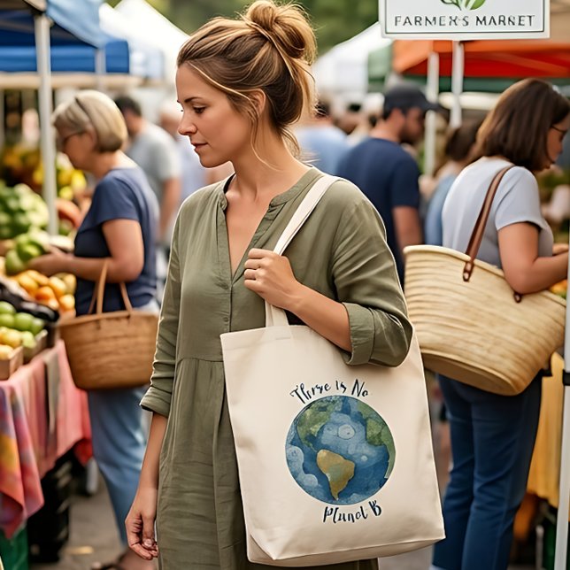 Bolsa Tote Não Existe Planeta B (Criador carregado)