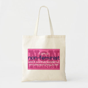 Bolsa Tote Não-feminista é uma coisa agradável a ser!