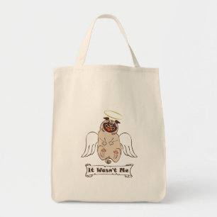 Bolsa Tote Não foi uma citação engraçada do meu anjo