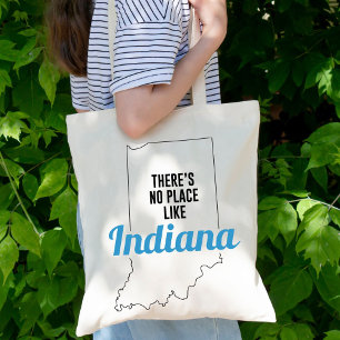 Bolsa Tote Não há lugar como Indiana, Saco de Tote, Presente