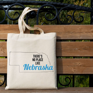 Bolsa Tote Não há lugar como Nebraska, Tote Bag, Mamãe Gift
