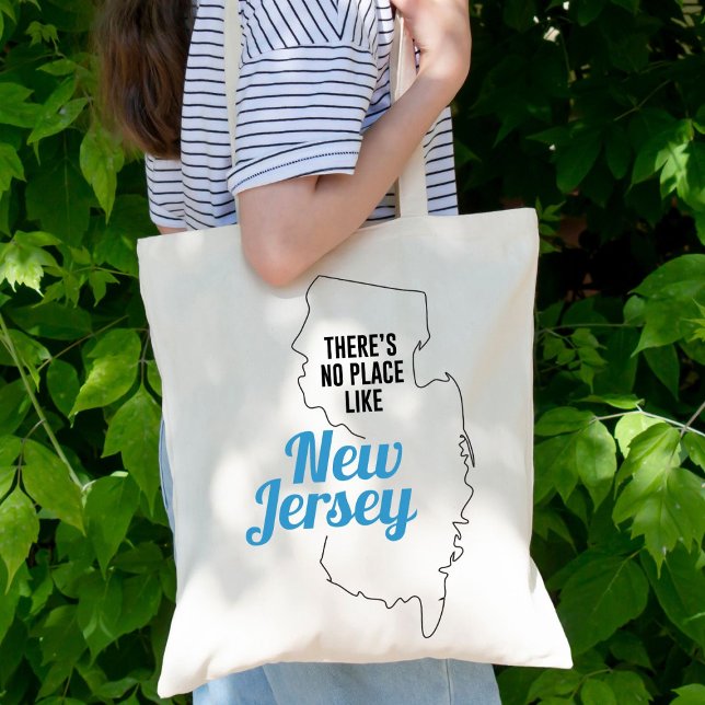 Bolsa Tote Não há lugar como Nova Jersey Tote Bag (Criador carregado)