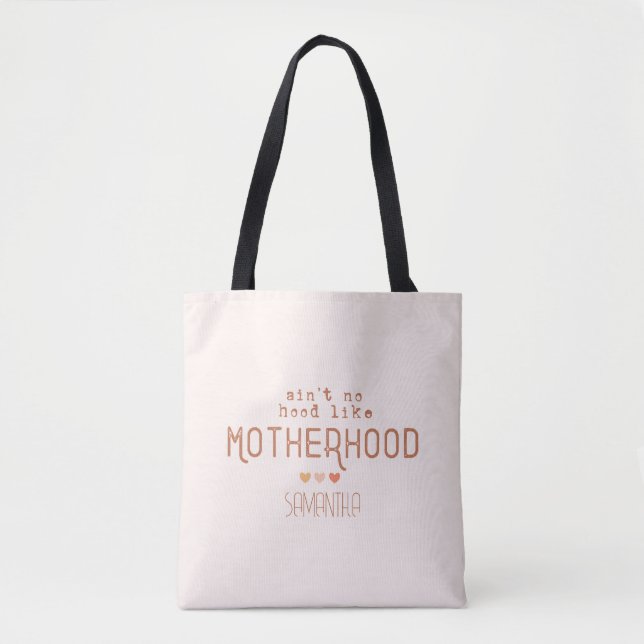 Bolsa Tote Não há madeira como mãe (Frente)