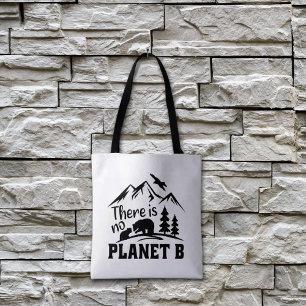 Bolsa Tote Não há planeta B