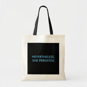 Bolsa Tote "Não obstante, persistiu" sacola