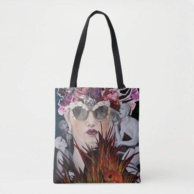 Bolsa Tote "Não ouça nenhuma" sacola má (Frente)