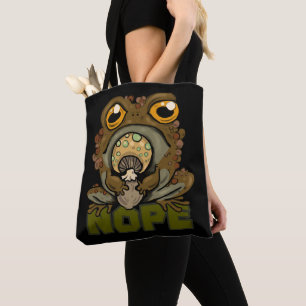 Bolsa Tote Não! Sapo rabugento