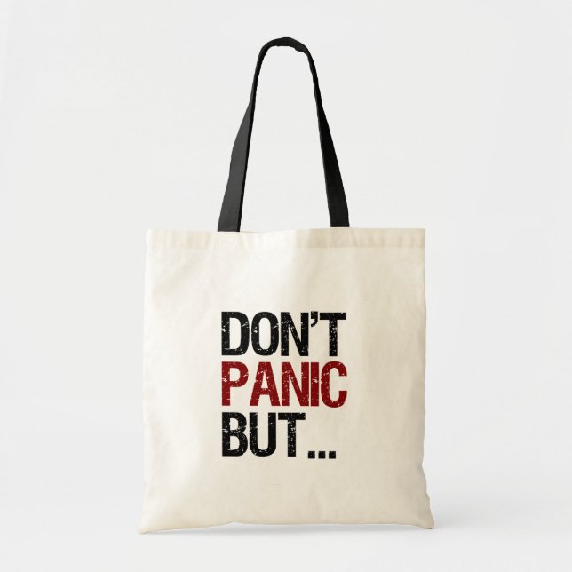 Bolsa Tote Não se apavore (Frente)