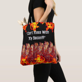 Bolsa Tote Não se meta com meu bacon