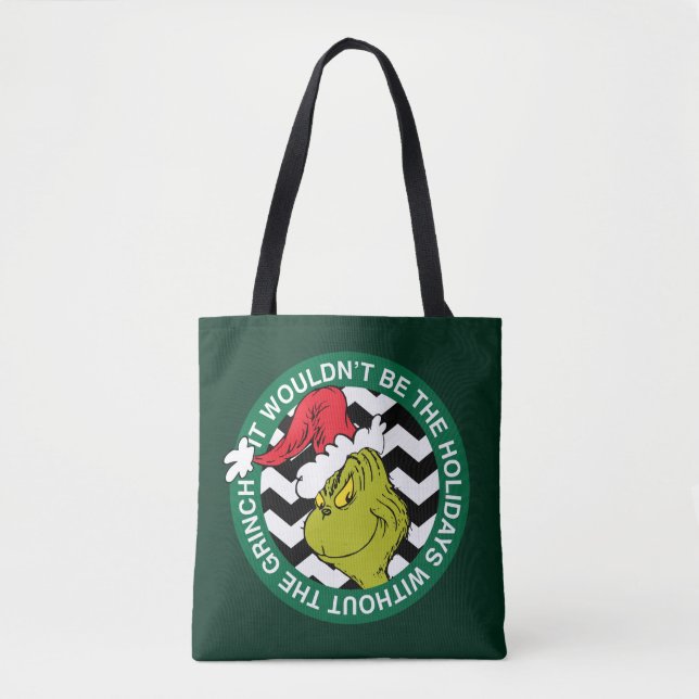 Bolsa Tote Não Seriam as Festas sem o Grinch (Frente)