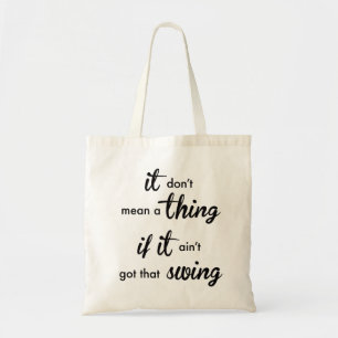 Bolsa Tote Não significa uma coisa se não obteve esse BALAN
