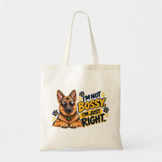 Bolsa Tote Não Sou Mandona, Sou Apenas Perfeita Cachorro Past
