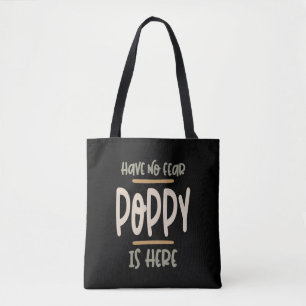 Bolsa Tote Não Tenha Medo Que Poppy Esteja Aqui - Padre e Avô
