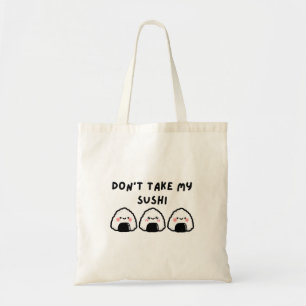 Bolsa Tote Não tome o meu Sushi