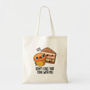 Bolsa Tote Não Use Esse Tom Comigo Piada Divertida de Lanche
