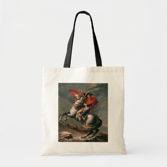Bolsa Tote Napoleão com Cavalo, Batalha de Rua. (Frente)