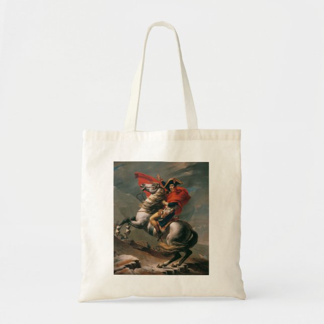 Bolsa Tote Napoleão com Cavalo, Batalha de Rua. (Frente)