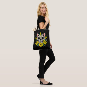 Bolsa Tote Narciso e Crânio de Gato de Março