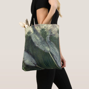 Bolsa Tote Narvais, Animais Marinhos Baleias Vida Marinha Vin