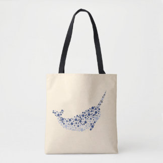 Bolsa Tote Narwhal Em Pontos