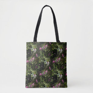 Bolsa Tote Nas montanhas onde os doces ervilhas crescem....