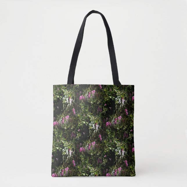 Bolsa Tote Nas montanhas onde os doces ervilhas crescem.... (Frente)