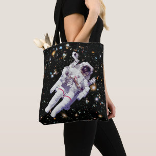 Bolsa Tote NASA Hubble Campo Ultra Profundo Astronauta Caminh