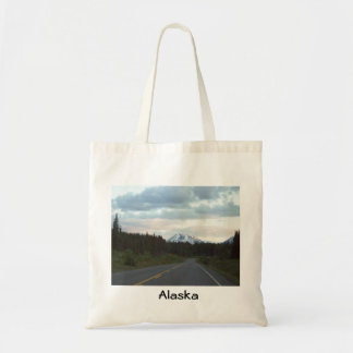 Bolsa Tote Nascer do sol da estrada de Alaska