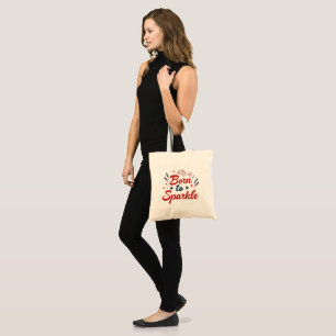 Bolsa Tote Nascer para o Sparkle USA Tote Bag