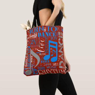Bolsa Tote Nascer to Dance Blue/White/Any Color ID277