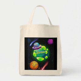 Bolsa Tote Nascido para orbitar