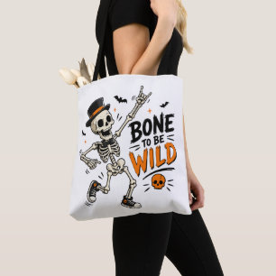 Bolsa Tote Nascido para Ser Selvagem Esqueleto